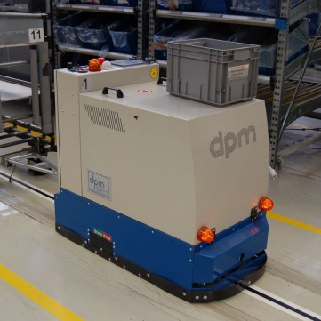 dpm traction cart AGV for logistics